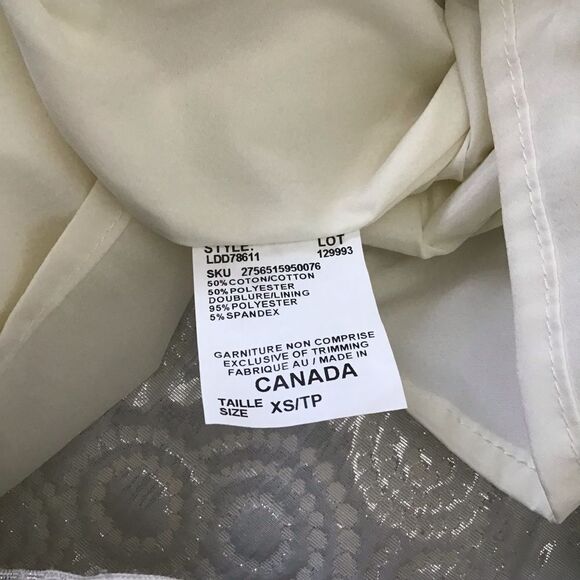 DRESS Silver Off White Le Chateau XS Jewels Embellishments silver bling bling - Picture 8 of 14